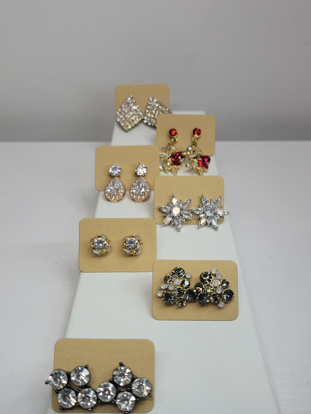 Rhinestone Earring Bundle - Picture 4 of 4